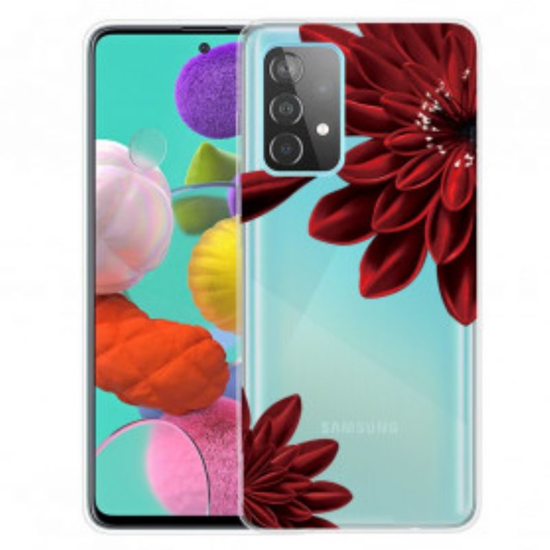 Telefoonhoesje voor Samsung Galaxy A32 Wilde Bloemen