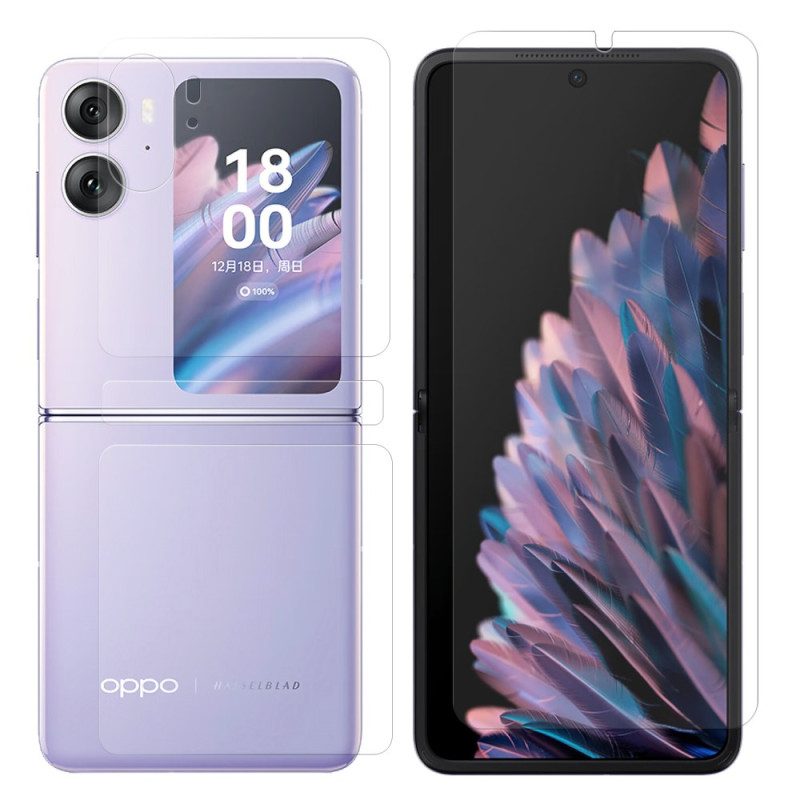 Scherm- En Rugbeschermingsfolie Voor Oppo Find N2 Flip