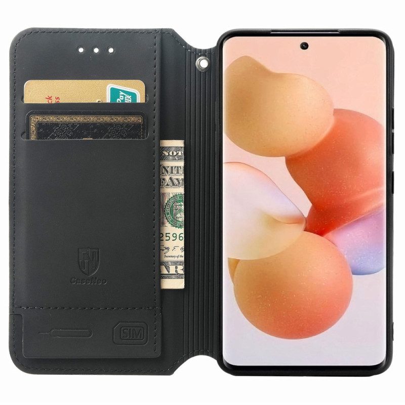 Bescherming Hoesje voor Xiaomi 12 Lite Folio-hoesje Caseneo Rfid-ontwerp