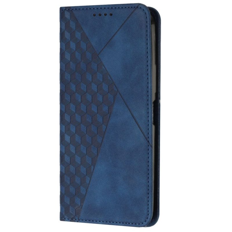 Bescherming Hoesje voor Xiaomi 12 Lite Folio-hoesje Stijl Leer 3d-patroon