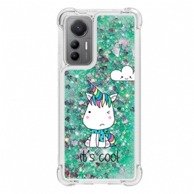 Hoesje voor Xiaomi 12 Lite Glitter Eenhoorns