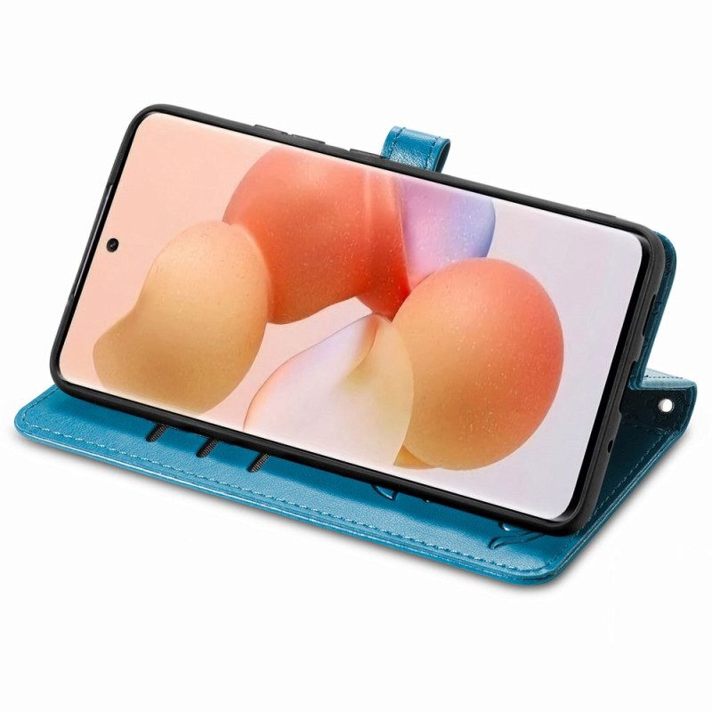 Leren Hoesje voor Xiaomi 12 Lite Geanimeerde Dieren