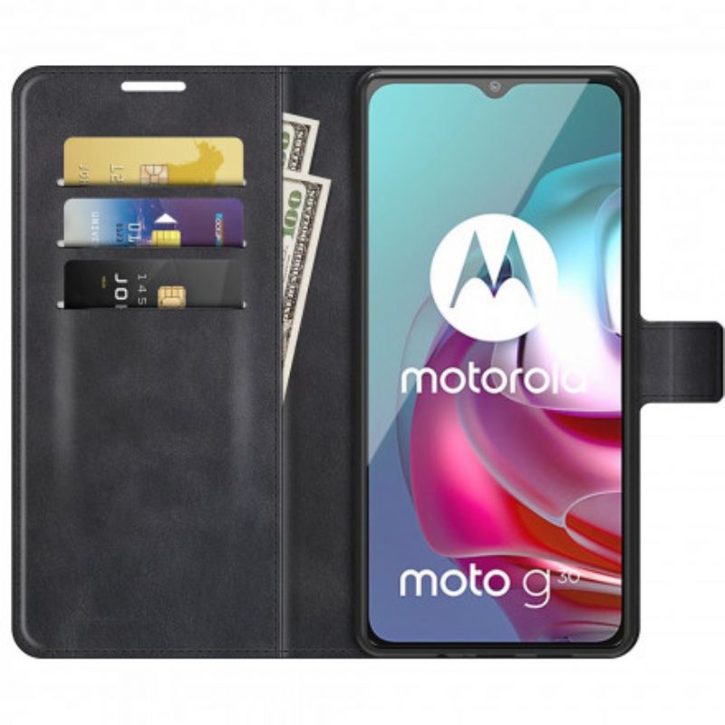 Folio-hoesje voor Moto G30 / G10 Magnetische Sluiting