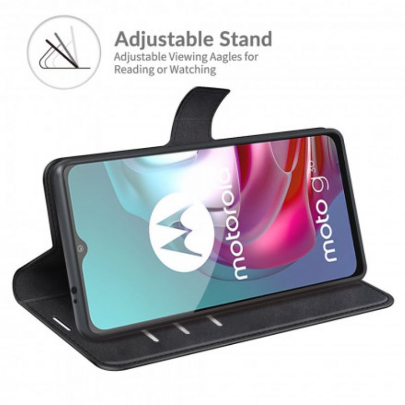 Folio-hoesje voor Moto G30 / G10 Magnetische Sluiting