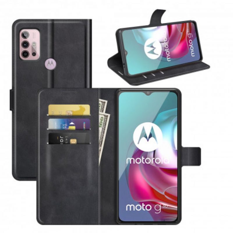 Folio-hoesje voor Moto G30 / G10 Magnetische Sluiting