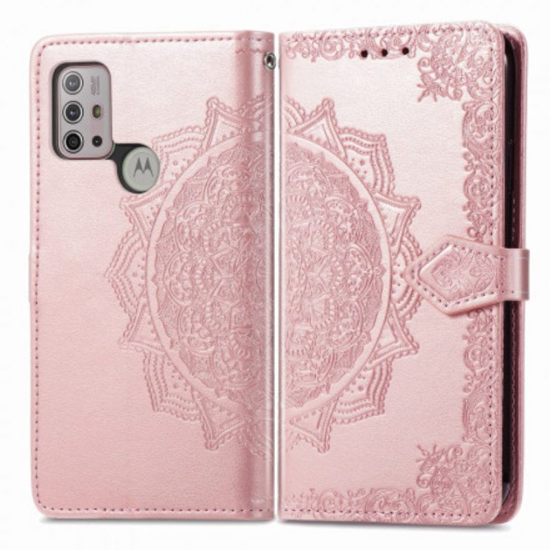 Folio-hoesje voor Moto G30 / G10 Mandala Middeleeuwen