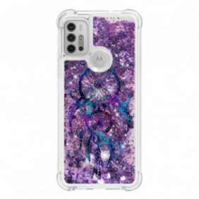 Hoesje voor Moto G30 / G10 Glitter Dromenvanger