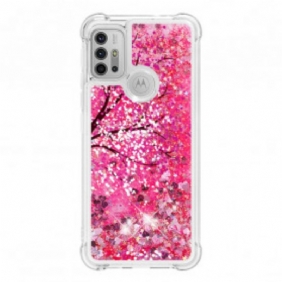 Telefoonhoesje voor Moto G30 / G10 Glitter Boom