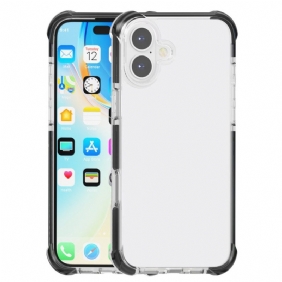 Case Hoesje iPhone 16 Telefoonhoesje Gekleurde Randen