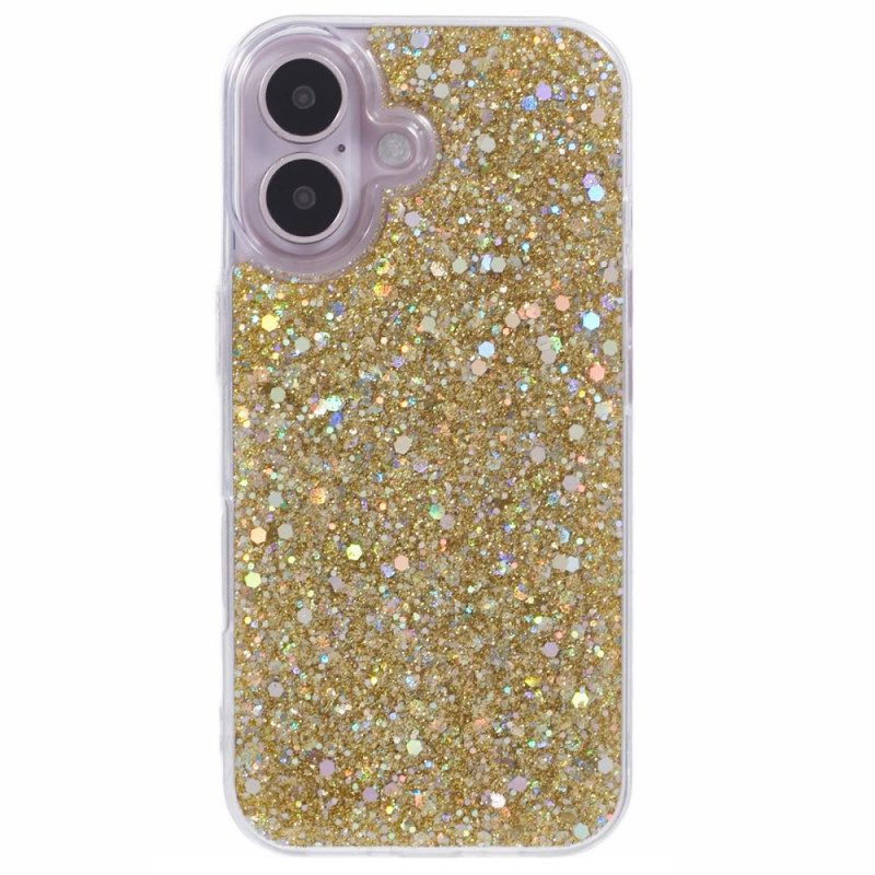 Hoesje iPhone 16 Glitters