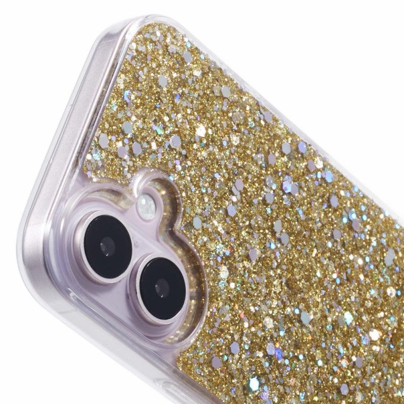 Hoesje iPhone 16 Glitters