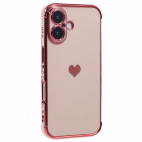 Hoesje iPhone 16 Hartpatroon Bescherming Hoesje