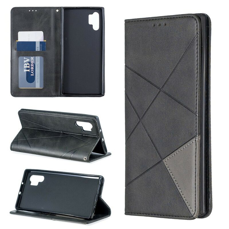 Bescherming Hoesje voor Samsung Galaxy Note 10 Plus Folio-hoesje Artistieke Stijl