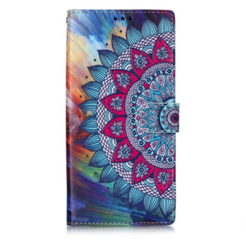 Folio-hoesje voor Samsung Galaxy Note 10 Plus Koning Mandala