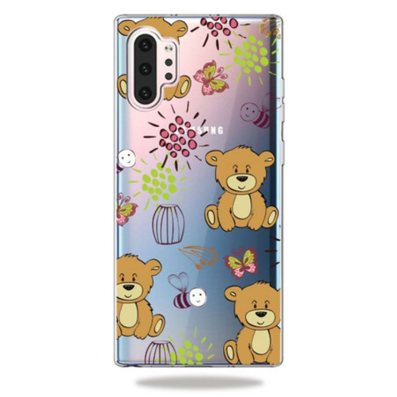 Hoesje voor Samsung Galaxy Note 10 Plus Teddyberen Topje