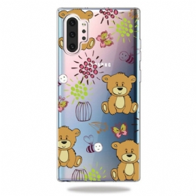 Hoesje voor Samsung Galaxy Note 10 Plus Teddyberen Topje