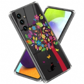 Cover Hoesje Samsung Galaxy A55 5g Telefoonhoesje Kat En Boom