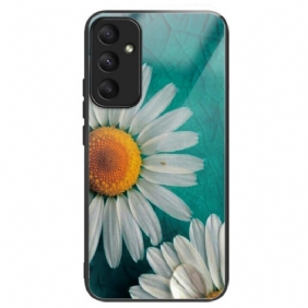 Cover Hoesje Samsung Galaxy A55 5g Telefoonhoesje Marguerite Gehard Glas