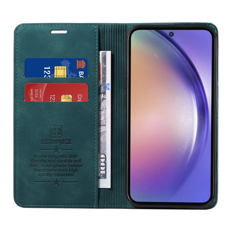 Folio-hoesje Samsung Galaxy A55 5g Betopnice Bescherming Hoesje