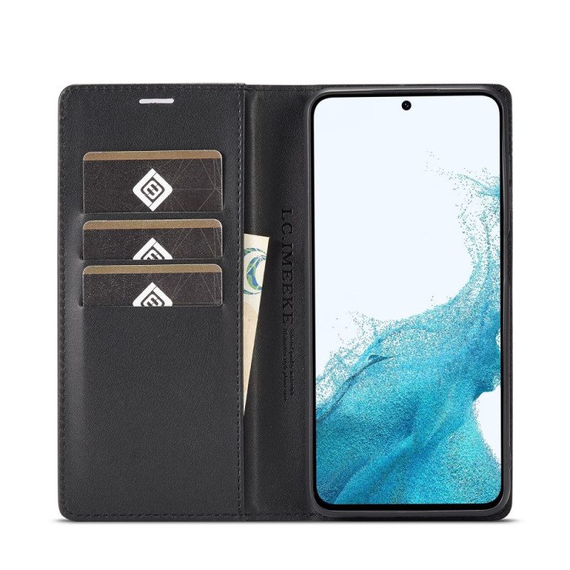 Folio-hoesje Samsung Galaxy A55 5g Koolstofvezel Lc.imeeke