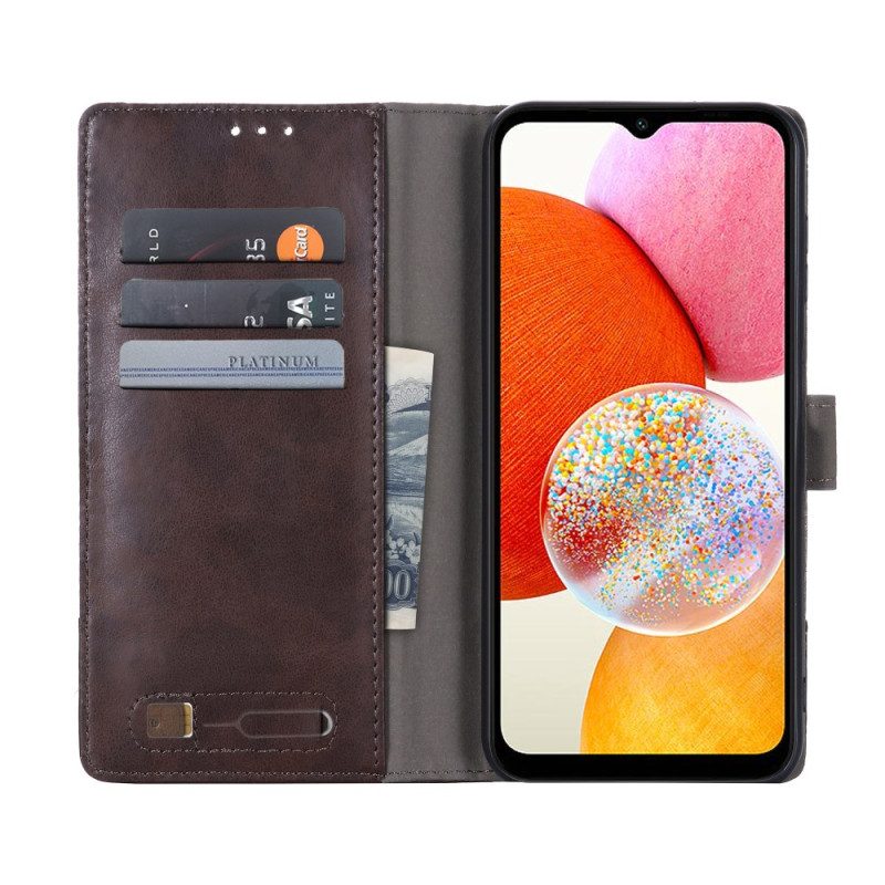 Folio-hoesje Samsung Galaxy A55 5g Telefoonhoesje Muxma