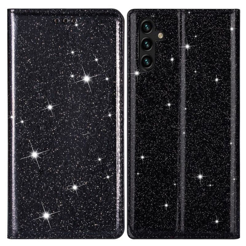 Folio-hoesje Voor Samsung Galaxy A55 5g Glitters