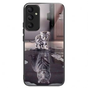 Hoesje Samsung Galaxy A55 5g Kitten Dream Gehard Glas Bescherming Hoesje