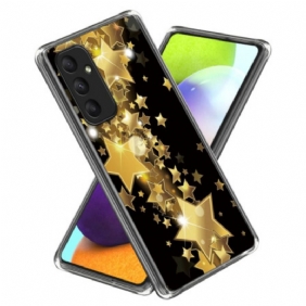 Hoesje Voor Samsung Galaxy A55 5g Gouden Sterren