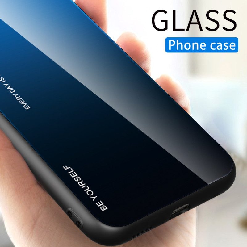 Hoesje Voor Samsung Galaxy A55 5g Wees Jezelf Gehard Glas