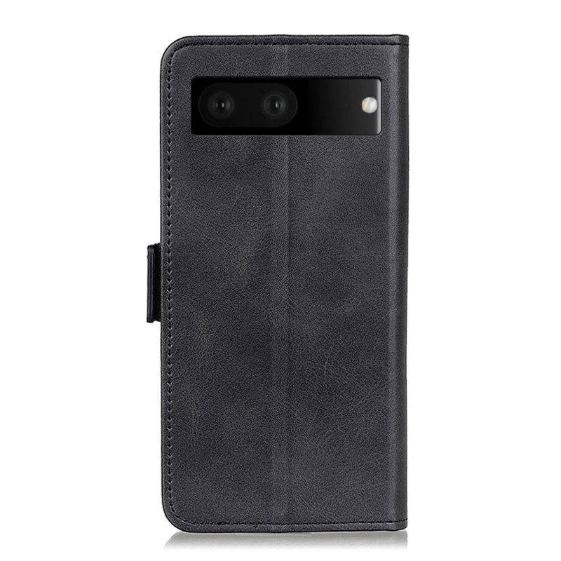 Flip Case voor Google Pixel 7 Dubbele Sluiting