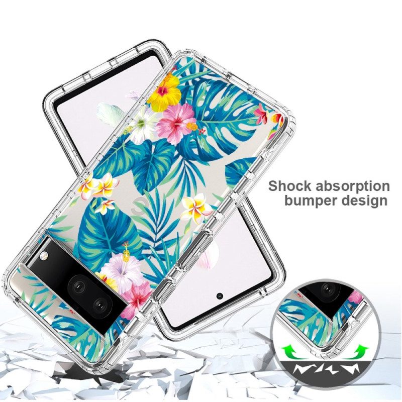 Hoesje voor Google Pixel 7 Fantasie Bloemen