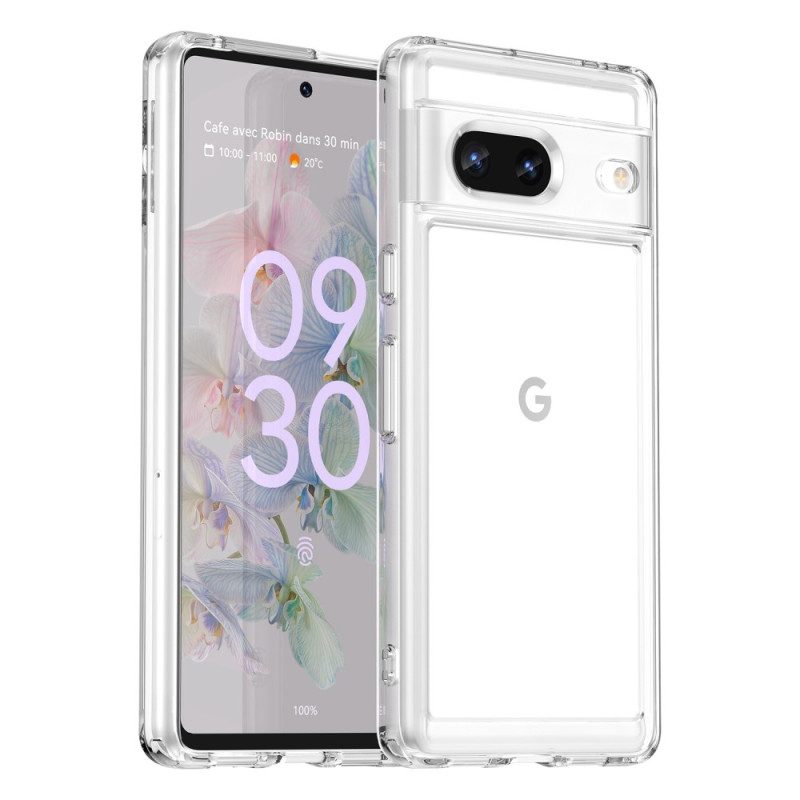 Hoesje voor Google Pixel 7 Transparante Hybride