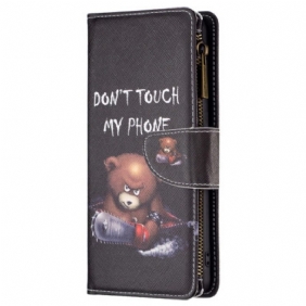 Leren Hoesje voor Google Pixel 7 Portemonnee Leren Dangerous Bear-portemonnee