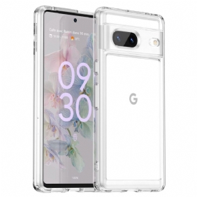 Telefoonhoesje voor Google Pixel 7 Transparante Candy-serie