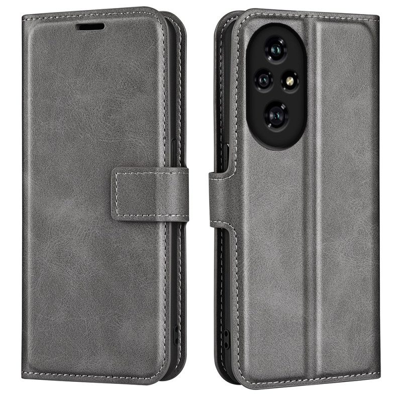 Flip Case Leren Honor 200 Pro Lederen Stijl