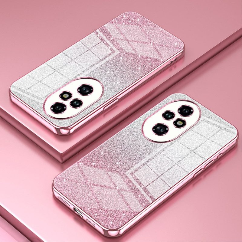 Hoesje Honor 200 Pro Verloopglitter Bescherming Hoesje