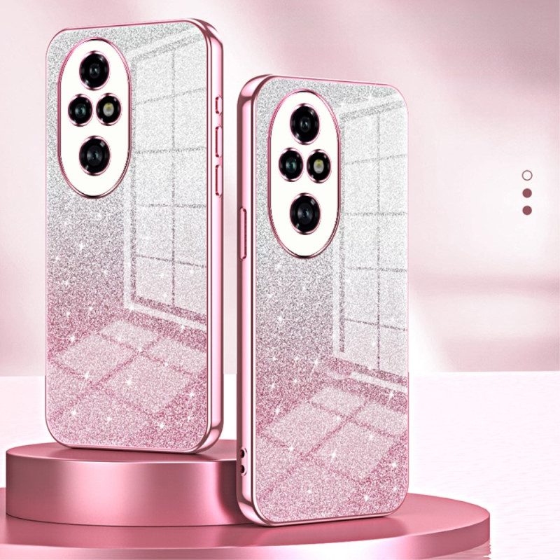 Hoesje Honor 200 Pro Verloopglitter Bescherming Hoesje