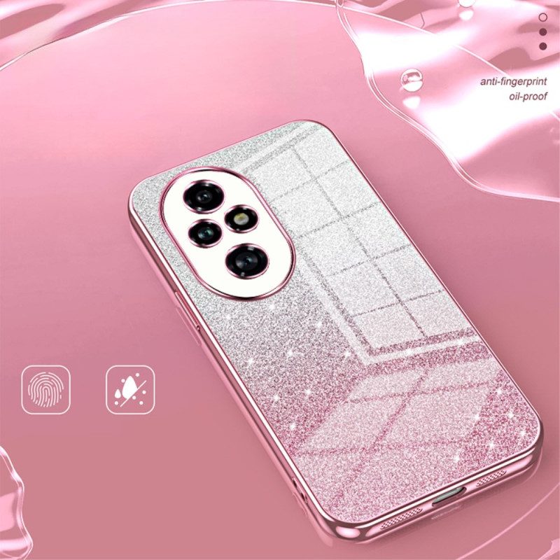 Hoesje Honor 200 Pro Verloopglitter Bescherming Hoesje