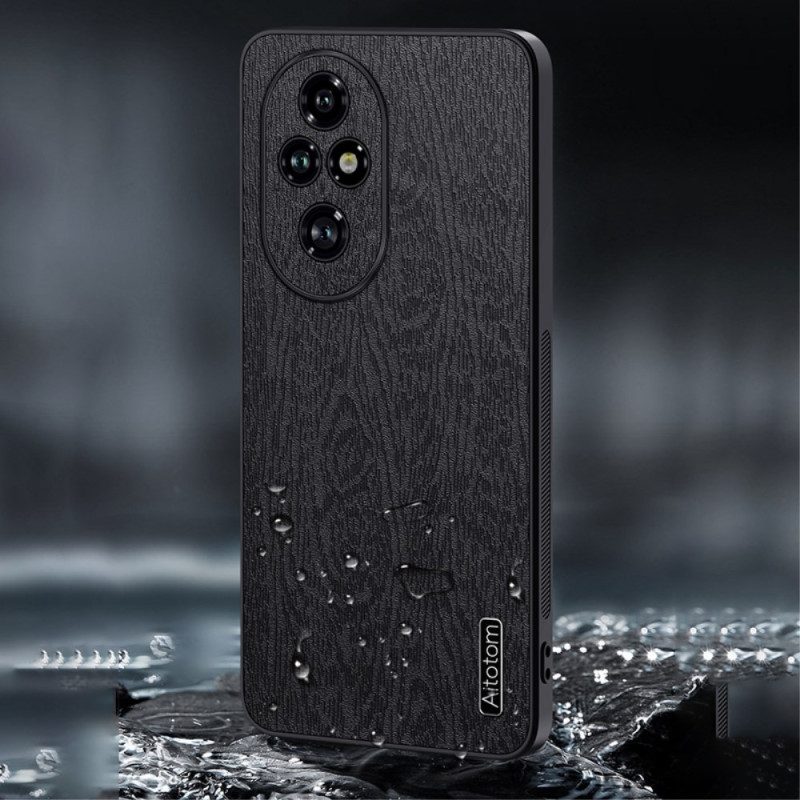 Hoesje Voor Honor 200 Pro Houtstructuur