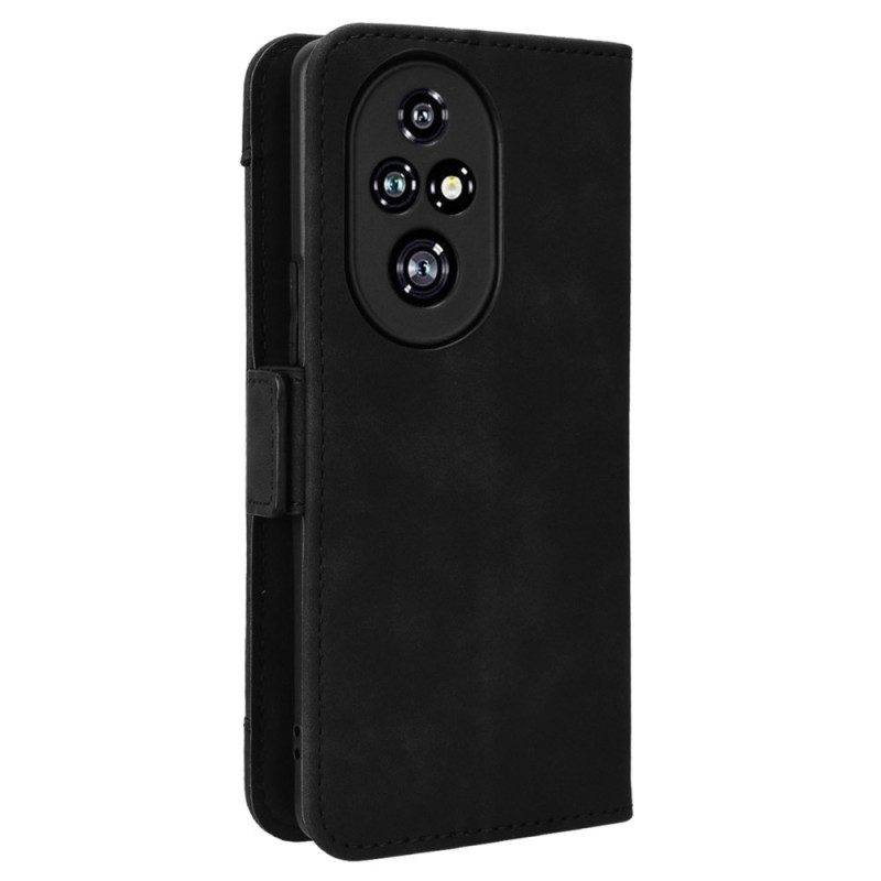 Leren Hoesje Honor 200 Pro Multi-kaarten Bescherming Hoesje