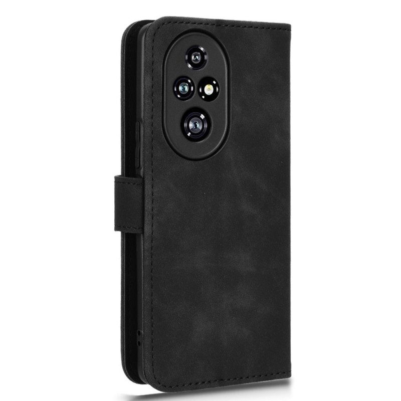 Leren Hoesje Honor 200 Pro Suède-effect Bescherming Hoesje