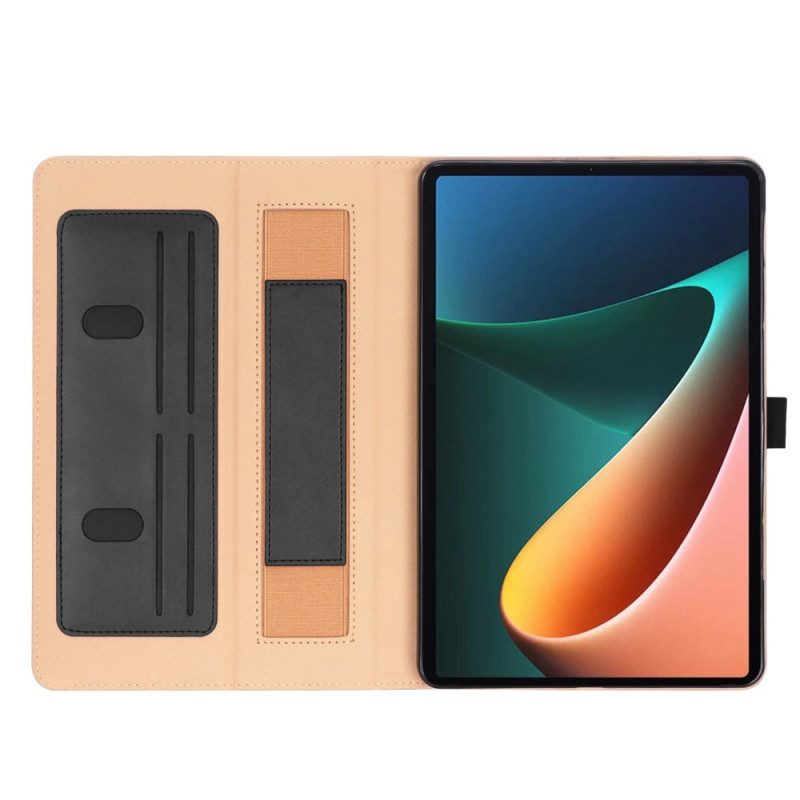 Case voor Xiaomi Pad 5 Stijl Leer Zakelijk