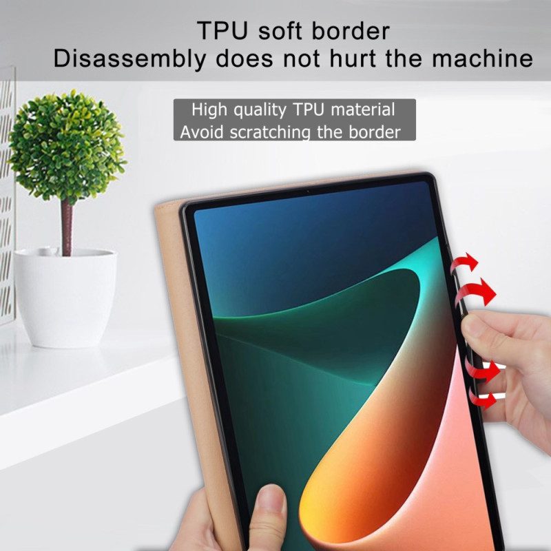 Case voor Xiaomi Pad 5 Stijl Leer Zakelijk