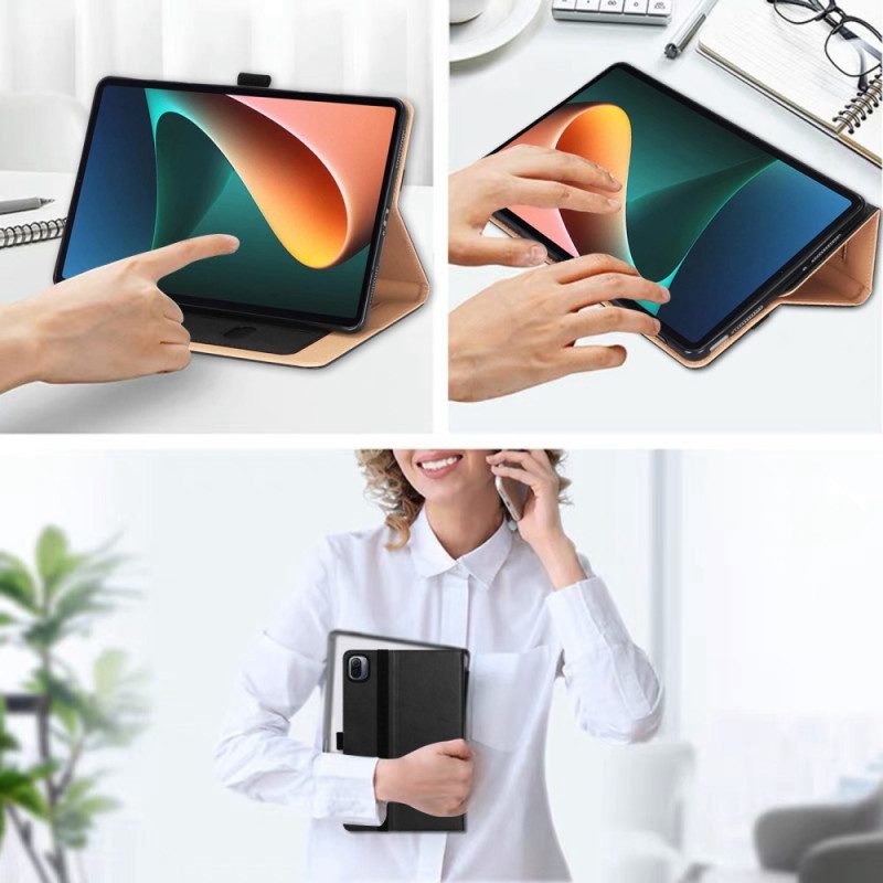 Case voor Xiaomi Pad 5 Stijl Leer Zakelijk