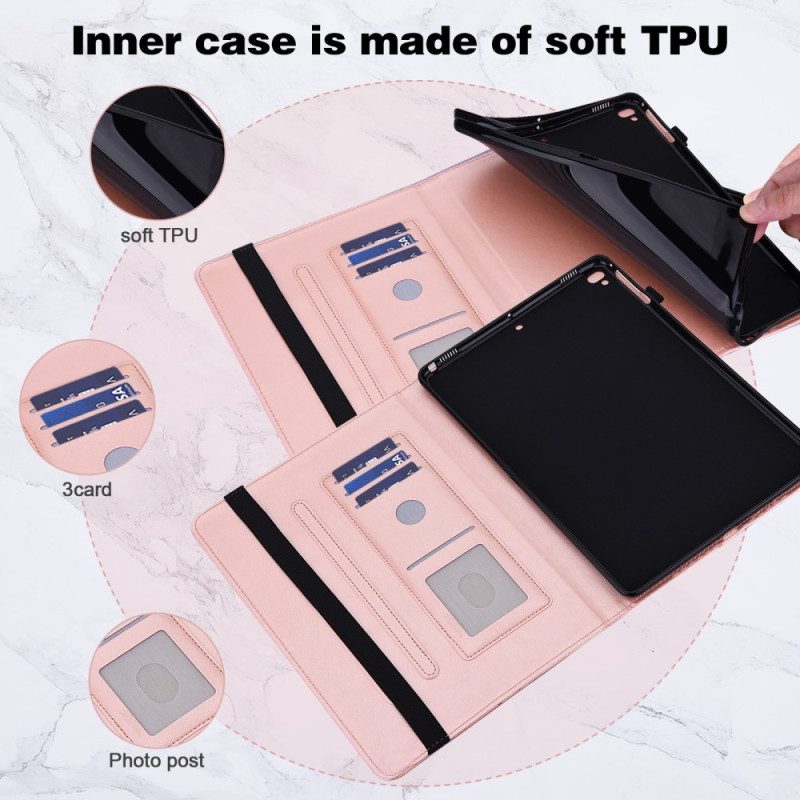 Cover voor Xiaomi Pad 5 Multifunctioneel Vlinderpatroon