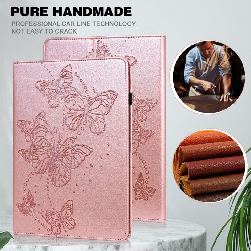 Cover voor Xiaomi Pad 5 Multifunctioneel Vlinderpatroon