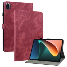 Leren Hoesje voor Xiaomi Pad 5 Zacht Kunstleer