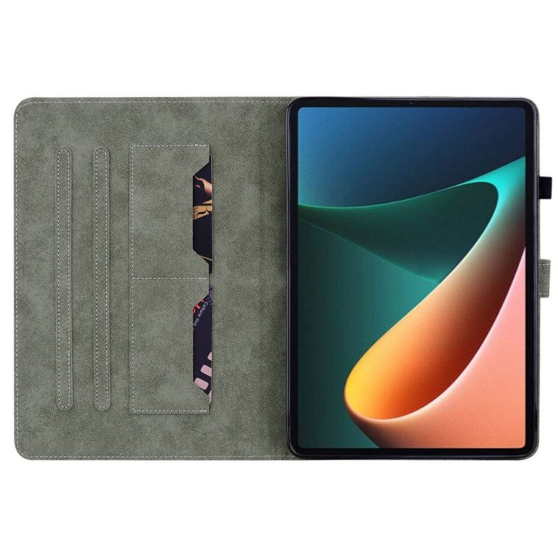 Leren Hoesje voor Xiaomi Pad 5 Zacht Kunstleer