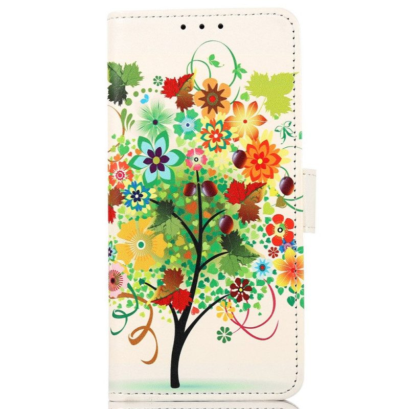 Folio-hoesje voor Samsung Galaxy M33 5G Bloeiende Boom