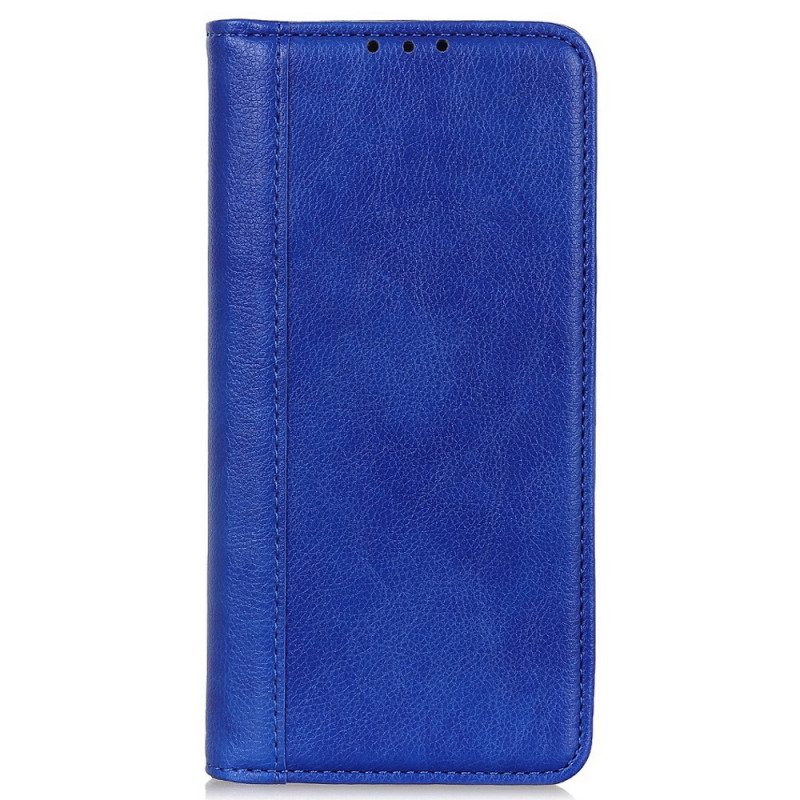 Folio-hoesje voor Samsung Galaxy M33 5G Litchi Splitleer